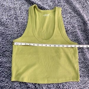 Cotton rib tank top